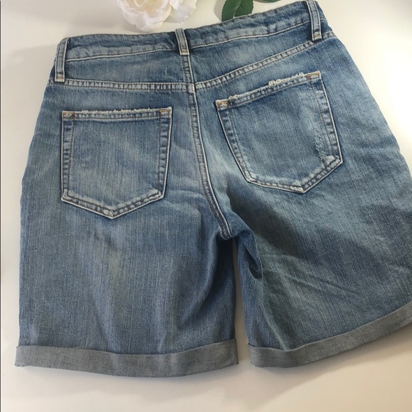 We The Free Denim Bermuda Shorts - Picture 4 of 8